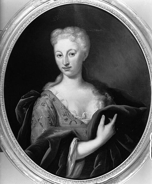 Portret van een vrouw, 1735, 