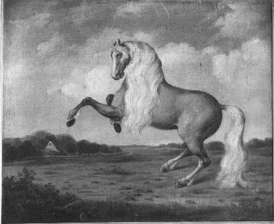 Prancing horse, 1849, 