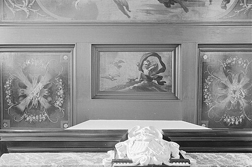 Ceiling painting from Herengracht 190, 1689, 