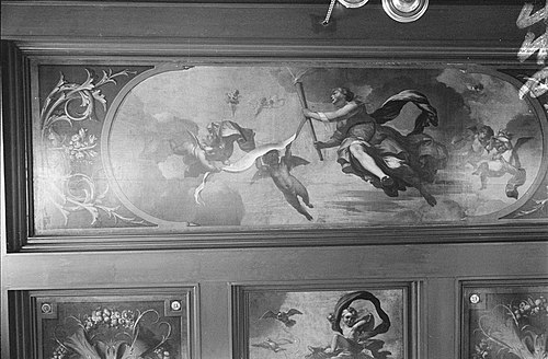 Ceiling painting Herengracht 190, 1689, 