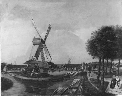 Mill on the lane, 1849, 