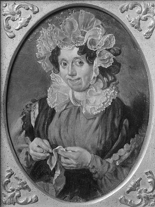 Portrait of a lady,, 1865, 