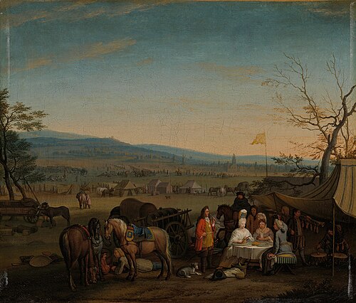 Army camp Guest meal, 1700, 
