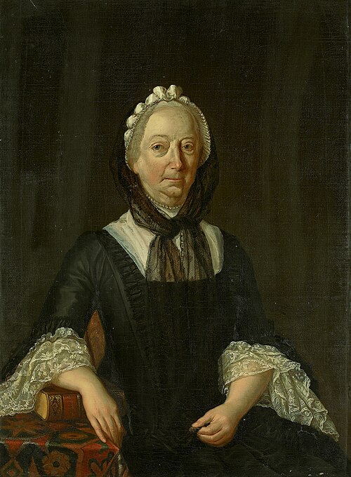 Portrait of Johanna Sara Pels (1702-1791), 1785, 