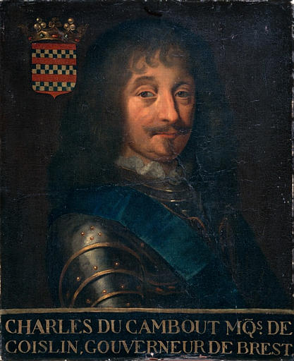 Portrait de Charles de Cambout, marquis de Coislin, 1650, 
