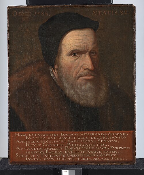 Joost Sybrantsz. Buyck (1505-1588), 1624, 