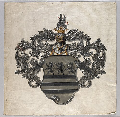 Willet family crest, 1849, 