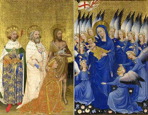 Diptyque de Wilton, 1397, 