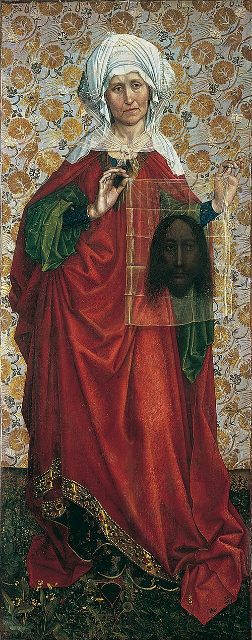 Panneaux de Flémalle : Sainte Véronique, 1429, 