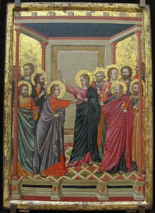L'Incrédulité de saint Thomas, 1325, 