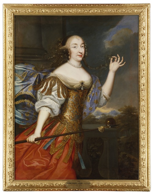 Portrait of Anne Marie Louise d'Orléans, Duchess of Montpensier, , 