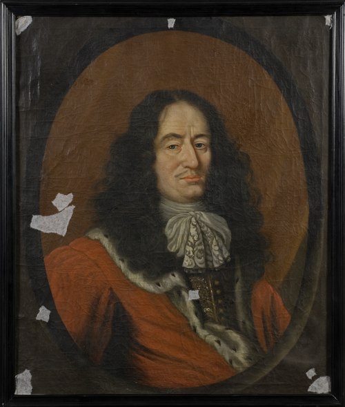 Portrait of Knut Kurck, 1676, 