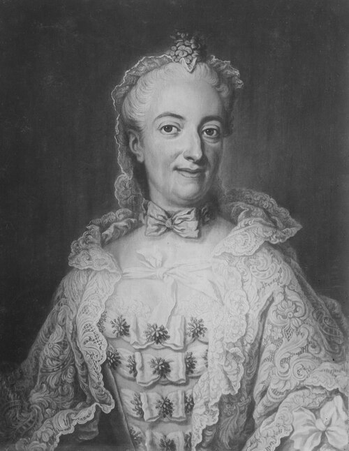 Portrait of Antoinette Thérèse de Gergy, 1707-1767, , 