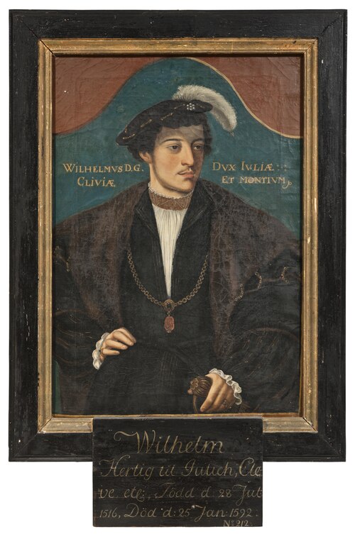 Portrait of William, Duke of Jülich-Cleves-Berg, , 