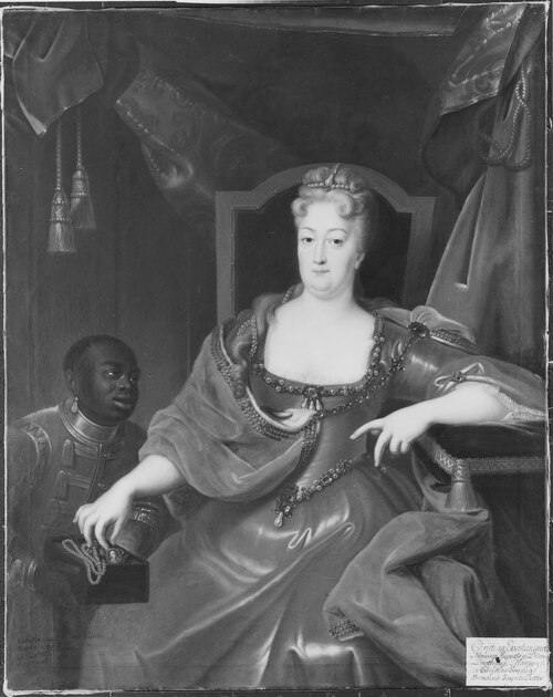 Portrait of Christiane Eberhardine of Brandenburg-Bayreuth, 1800, 