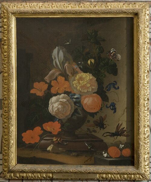 Blomsterstycke, , 