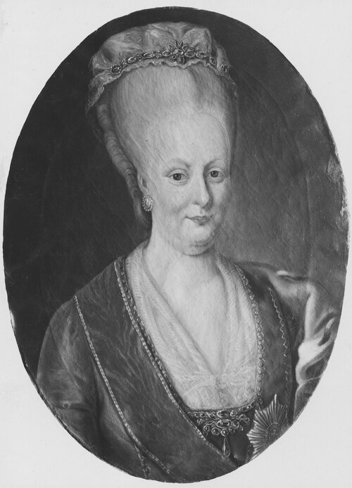 Caroline Louise von Waldeck,1748-1782, , 