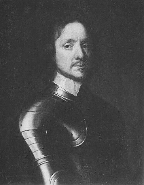 Portrait of Oliver Cromwell, 1599-1658, 1757, 