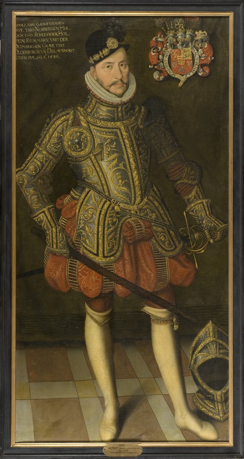 Adolf, 1526-1586, hertig av Holstein-Gottorp, 1586, 