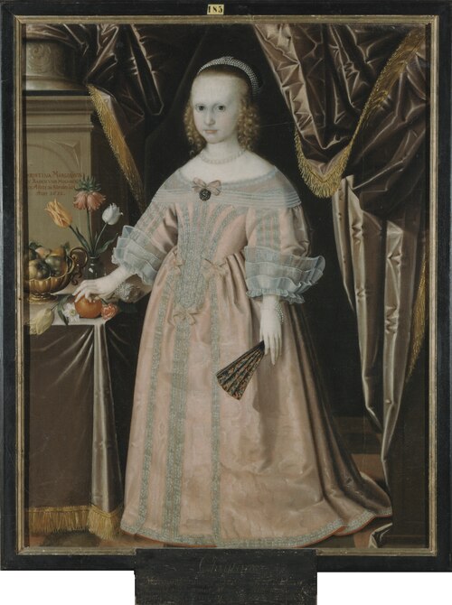 Kristina, 1645-1705, prinsessa av Baden-Durlach, hertiginna av Sachsen-Gotha, 1651, 