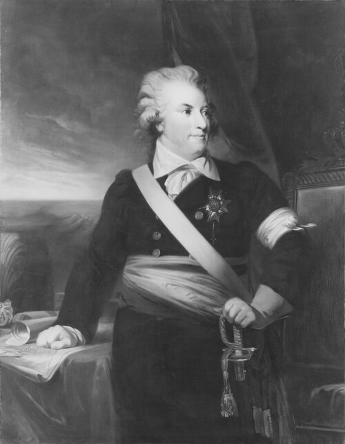 Gustav III (1746-1792), king of Sweden, married to Sofia Magdalena of Denmark, , 