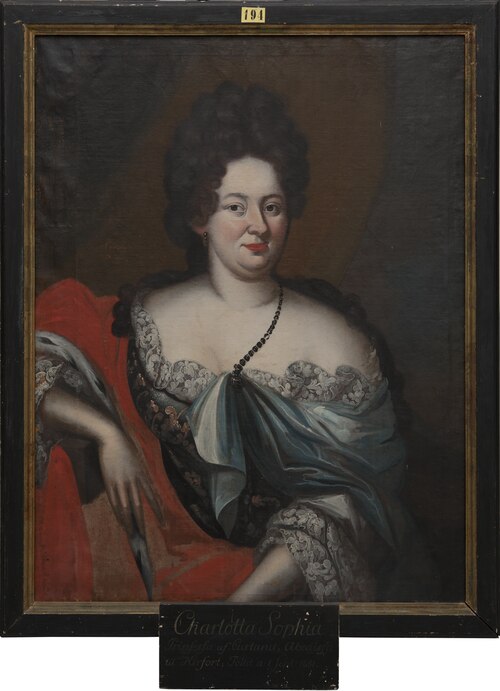 Charlotta Sofia, född 1651, prinsessa av Kurland, , 
