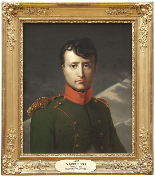 Napoleon I (1769-1821), emperor of France, married to 1. Josefina Tascher de la Pagerie, 2. Maria Lo, , 
