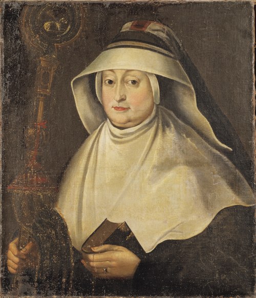 Krystyna Eufemia Radziviłł (1598-1657), Abbess at the Benedictine convent  in Neśviż, , 