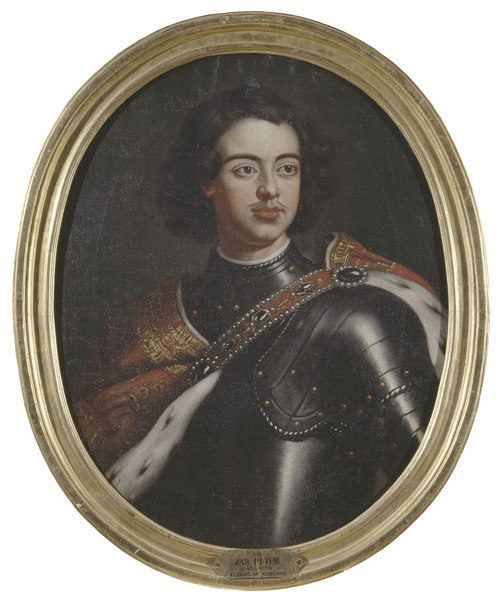 Peter I, the Great (1672-1725), Emperor of Russia, married to 1. Eudoxine, 2. Katarina I Skawronska, , 