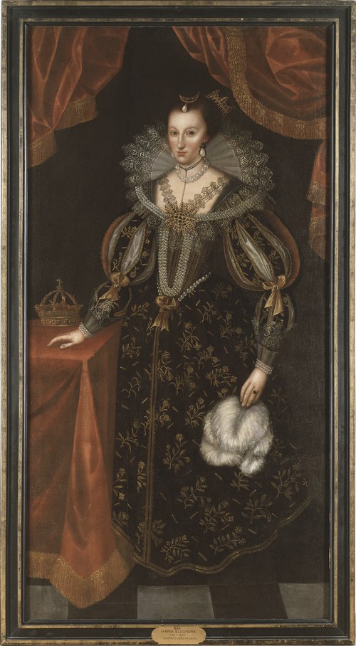 Maria Eleonora (1599-1655), princess of Brandenburg, queen of Sweden, married to Gustav II Adolf of , , 