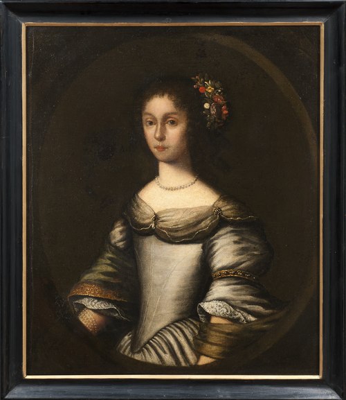 Elsa Cruus of Edeby (1631-1716), baroness, married to baron Krister Bonde, , 