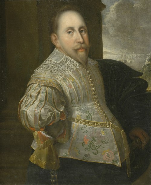 Gustav II Adolf (1594-1632), king of Sweden, married Maria Eleonora of Brandenburg, , 
