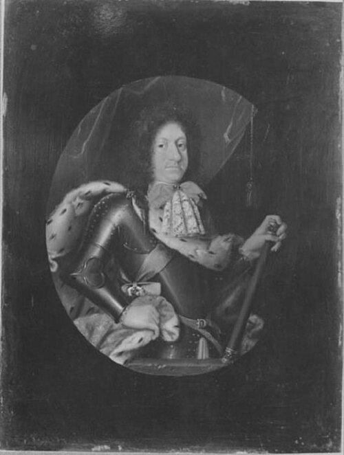 Efter J. d'Agar, 1672, 