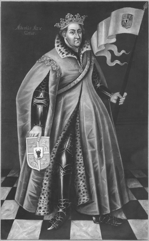 Albrekt, 1340-1412, hertig av Mecklenburg-Schwerin konung av Sverige, , 