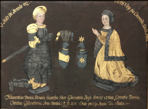 Sten Svantesson Sture the Younger (1492-1520), and Kristina Gyllenstierna, (1494-1559), , 
