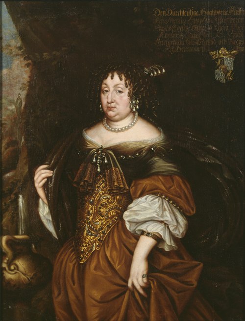 Maria Eufrosyne av Pfalz-Zweibrücken, 1625-1687, gift med Magnus Gabril De la Gardie, 1650, 