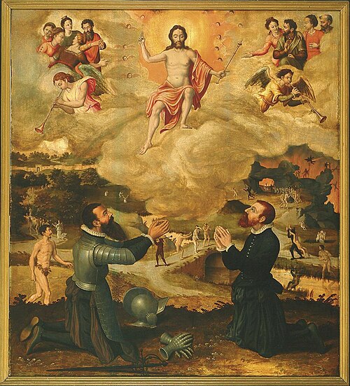 Memorial to Jacob Beier and Thomas Romstock, 1574, 