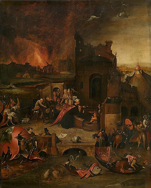 La Tentation de saint Antoine, 1500, 