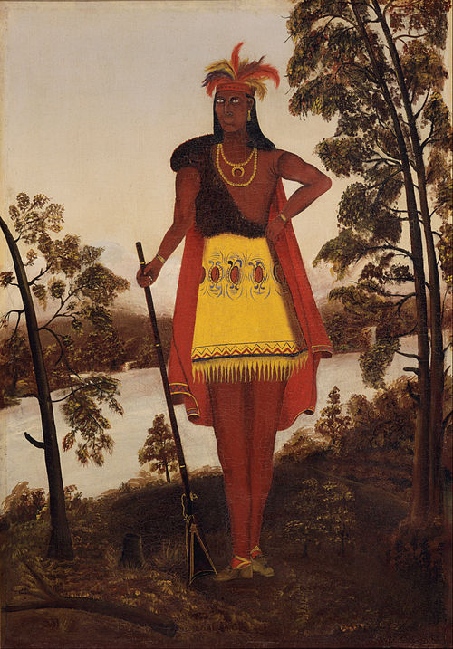 The Oneida Chieftain Shikellamy, 1820, 