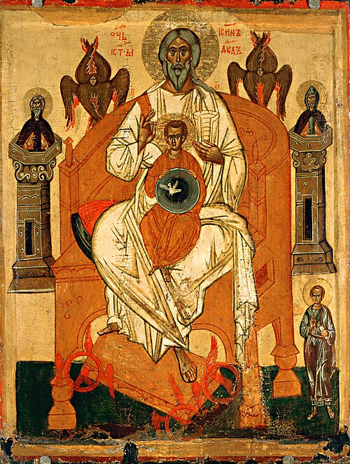 Trinity with the Saints, 1400, 