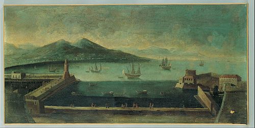 View of Argostoli on Cephalonia island, 1770, 