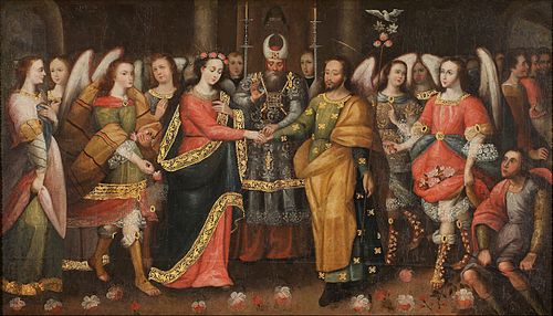 The Marriage of the Virgin, 1680, 