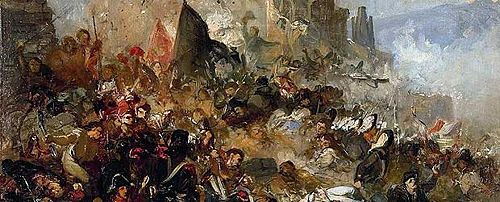 Esbós per a El gran dia de Girona, 1859, 