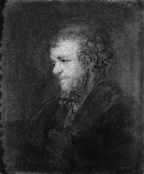 Head of an Old Man, 1630, 