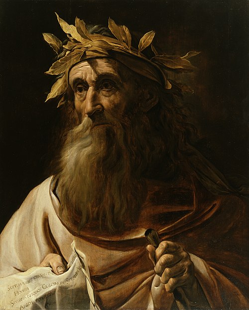 Portrait of the Poet Homer, 1639, 
