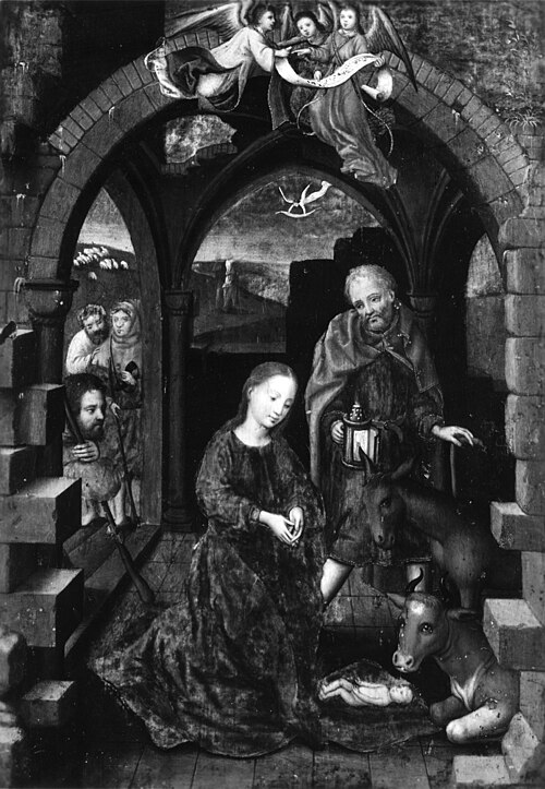 The Nativity with the Adoration of the Shepherds, 1550, 