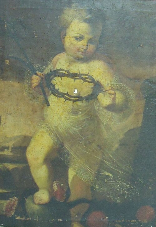 Àngel infant coronat d'espines, 1799, 