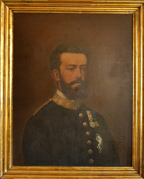 Retrat de Amadeu I de Saboya, rei d'Espanya, 1873, 