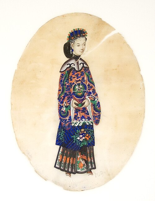 Figura femenina oriental, 1850, 