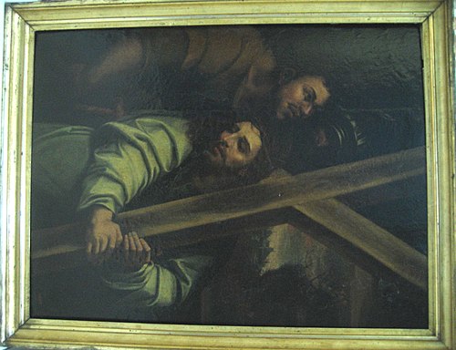 Jesus with the Cross Around his Neck, 1700, 